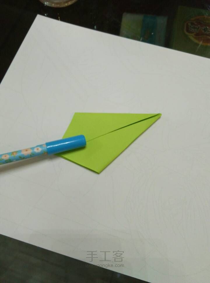 菊花折纸 第9步