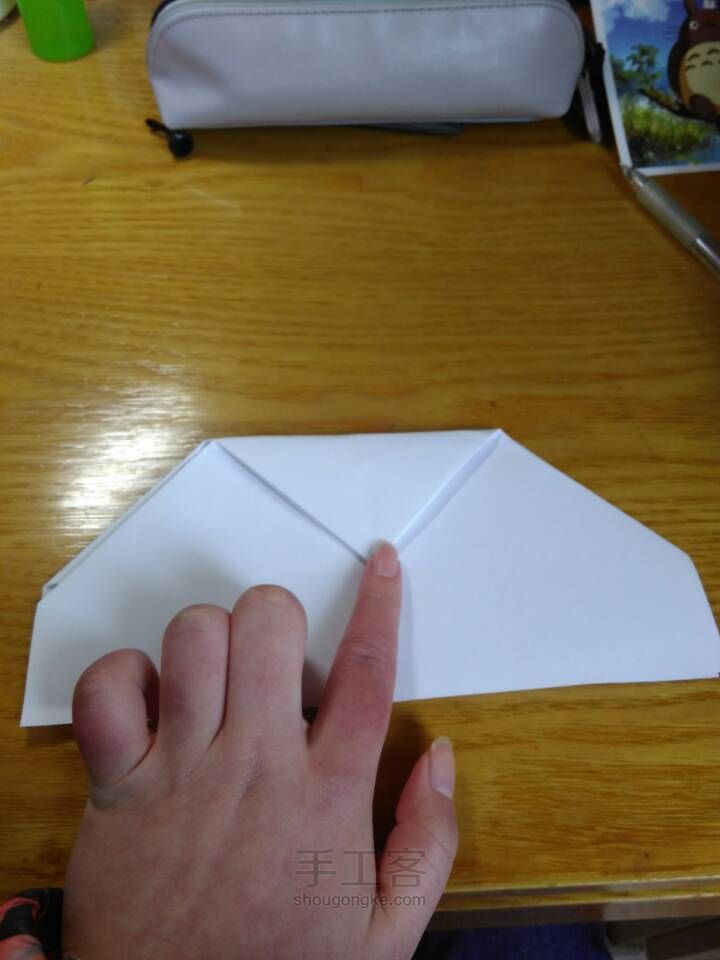 一张纸折相框 第7步