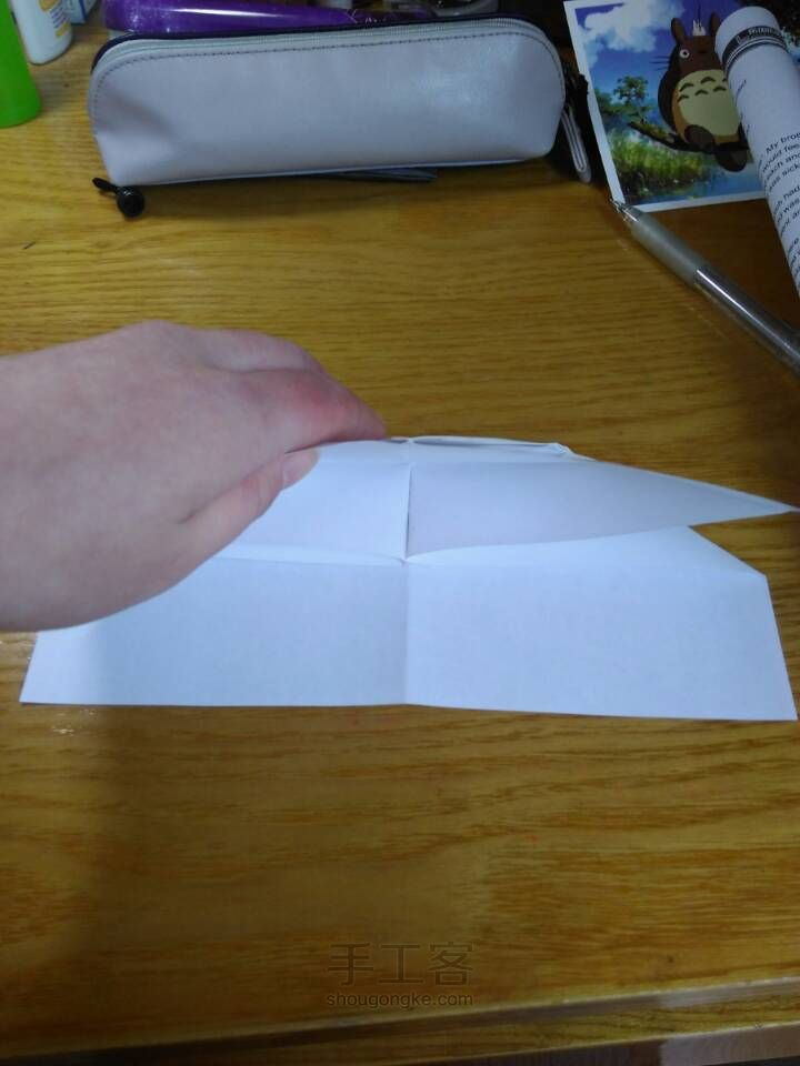 一张纸折相框 第8步