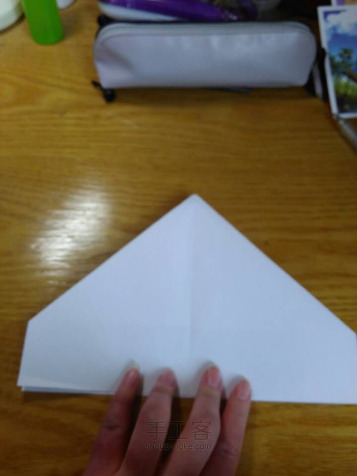 一张纸折相框 第6步