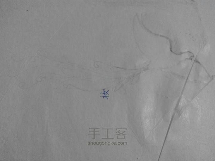 衍纸凤凰 第1步