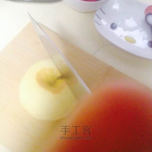 止咳蒸苹果🍎and炼乳草莓🍓 第2步