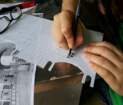 （塑料ABS）伦敦吊桥模型 第4步