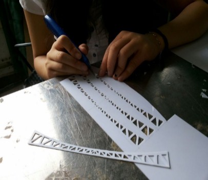 （塑料ABS）伦敦吊桥模型 第5步