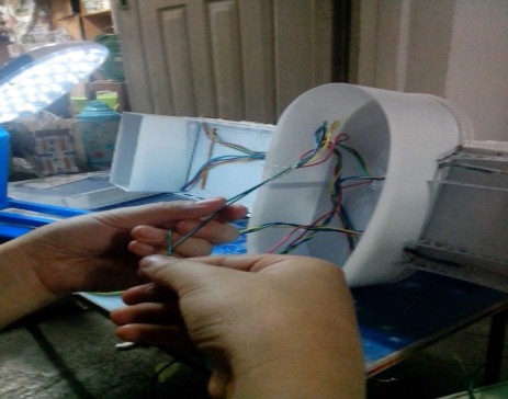 （塑料ABS）伦敦吊桥模型 第11步