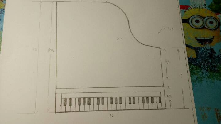 奢华钢琴 第1步