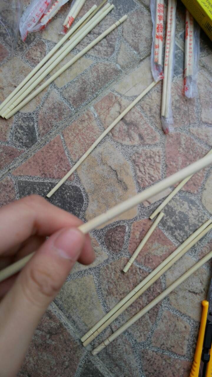一次性筷子之花盆逆袭 第4步