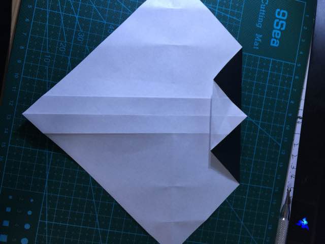折纸-又蠢又丑的企鹅😂 第13步