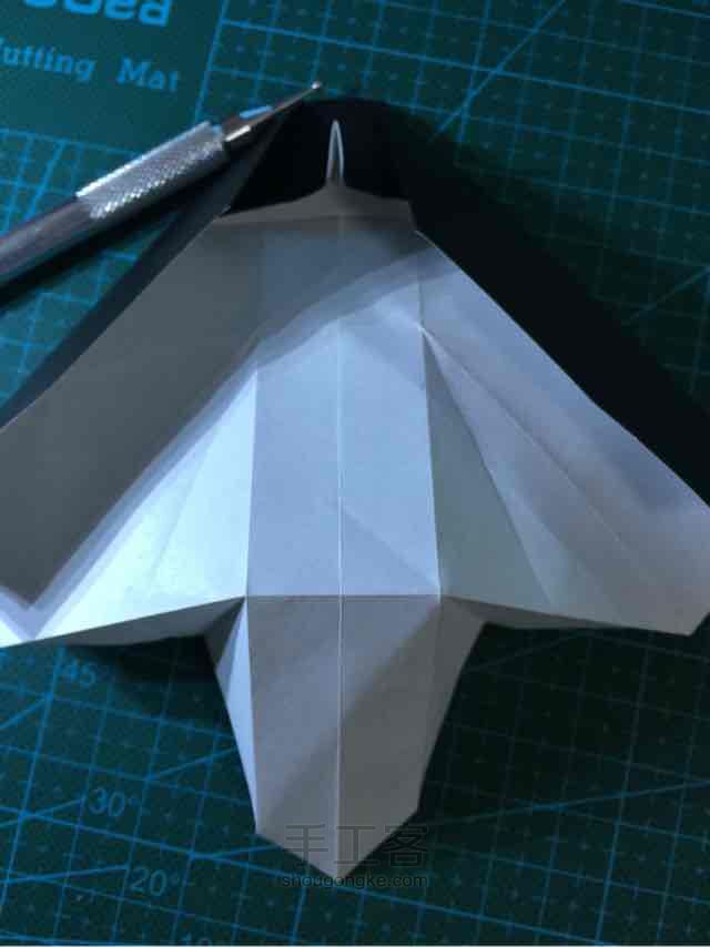 折纸-又蠢又丑的企鹅😂 第31步