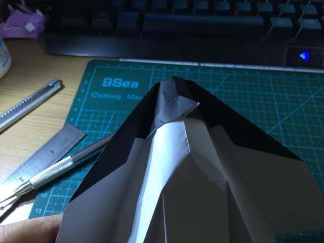 折纸-又蠢又丑的企鹅😂 第40步