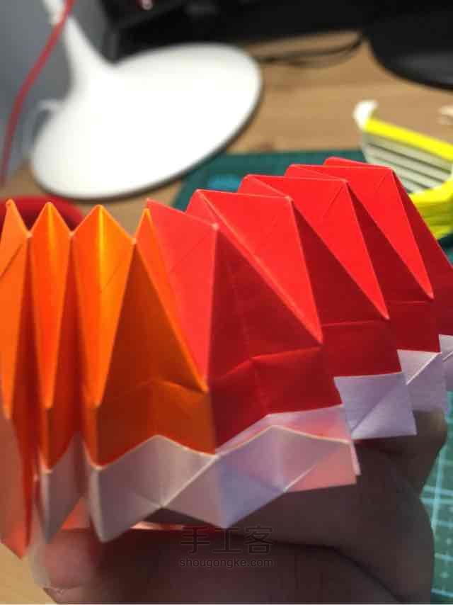 折纸-热气球 第52步