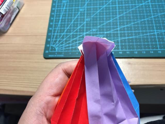 折纸-热气球 第66步