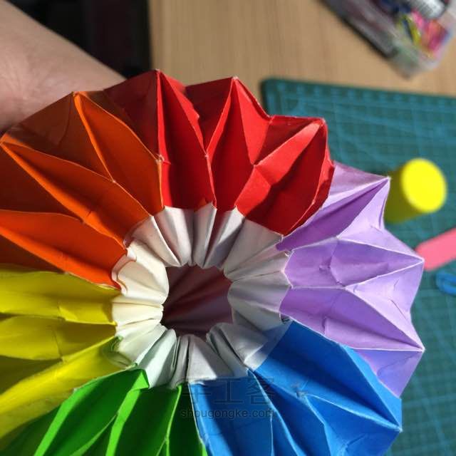 折纸-热气球 第71步