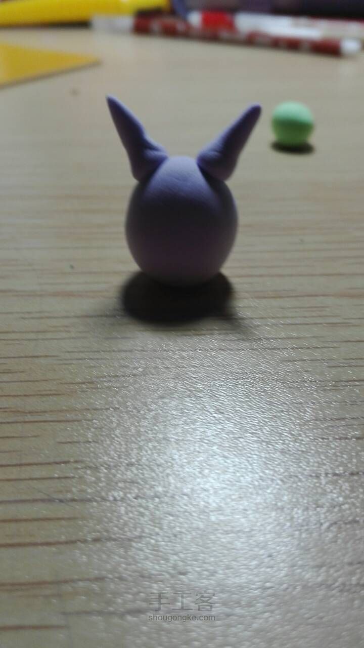 萌萌哒小龙猫。🎁 第7步