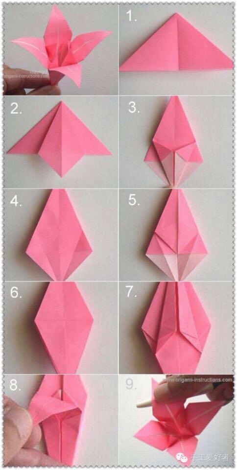 【雪琴】（转）各种折纸 第5步