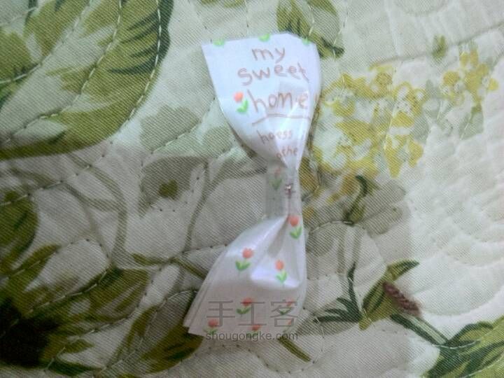 笔芯袋蝴蝶结 第8步