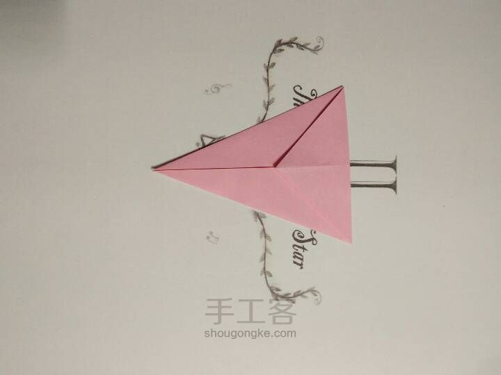 折纸樱花 第7步