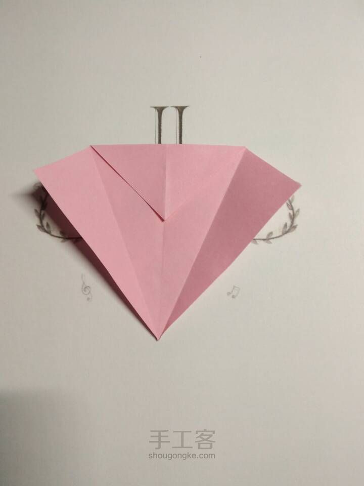 折纸樱花 第8步