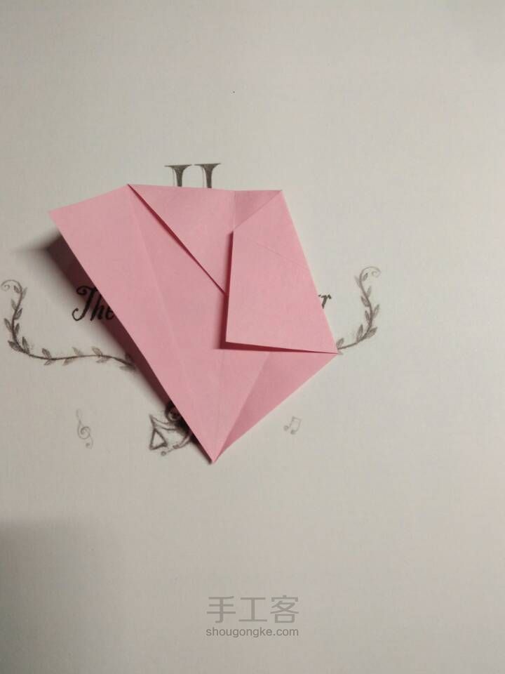 折纸樱花 第9步