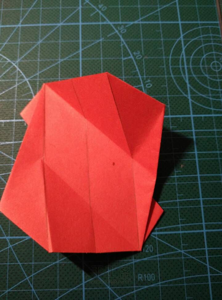 折纸花球~~ 第9步
