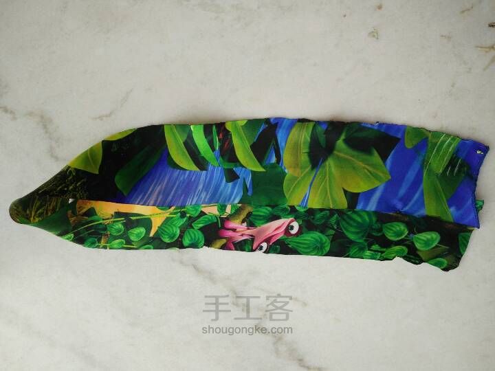 美丽发带 第2步