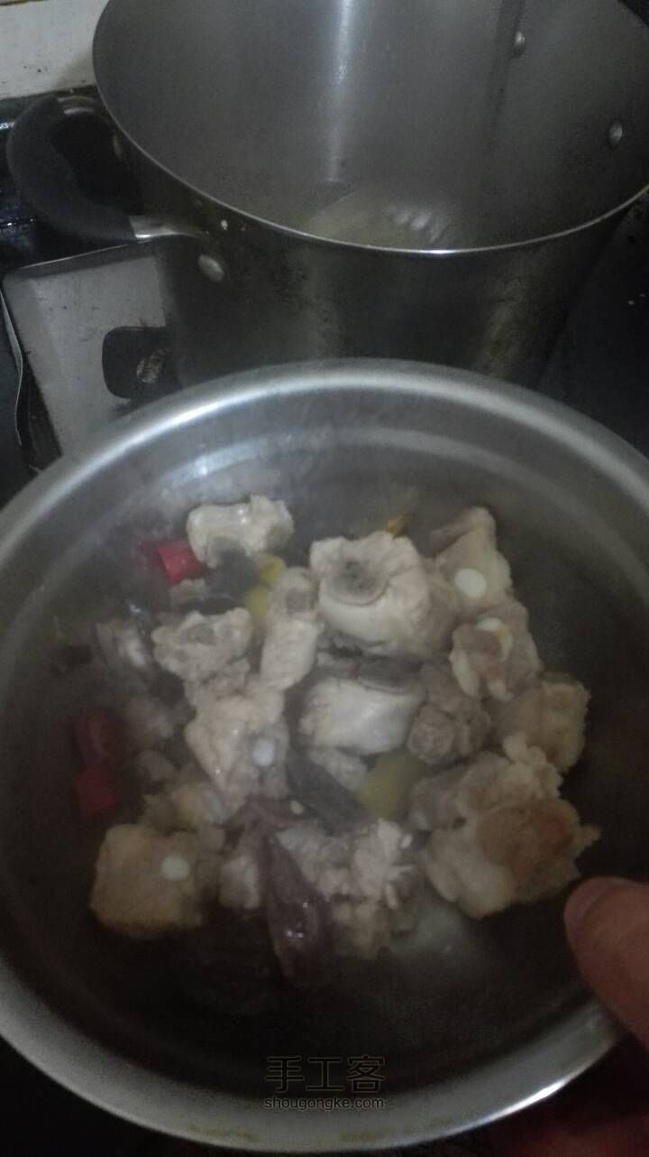 干锅排骨虾-论地摊贩的自我修养 第8步