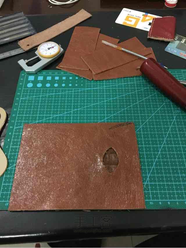 自己做的卡包 第2步