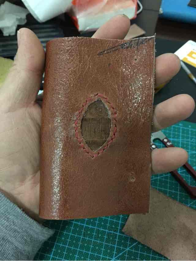 自己做的卡包 第4步