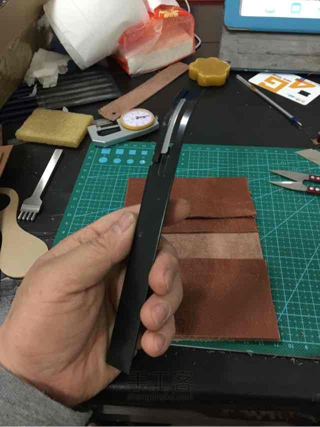 自己做的卡包 第7步