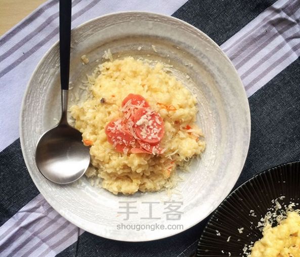 大厨们的奶酪白酱RISOTTO-意大利餐厅秘方 第9步