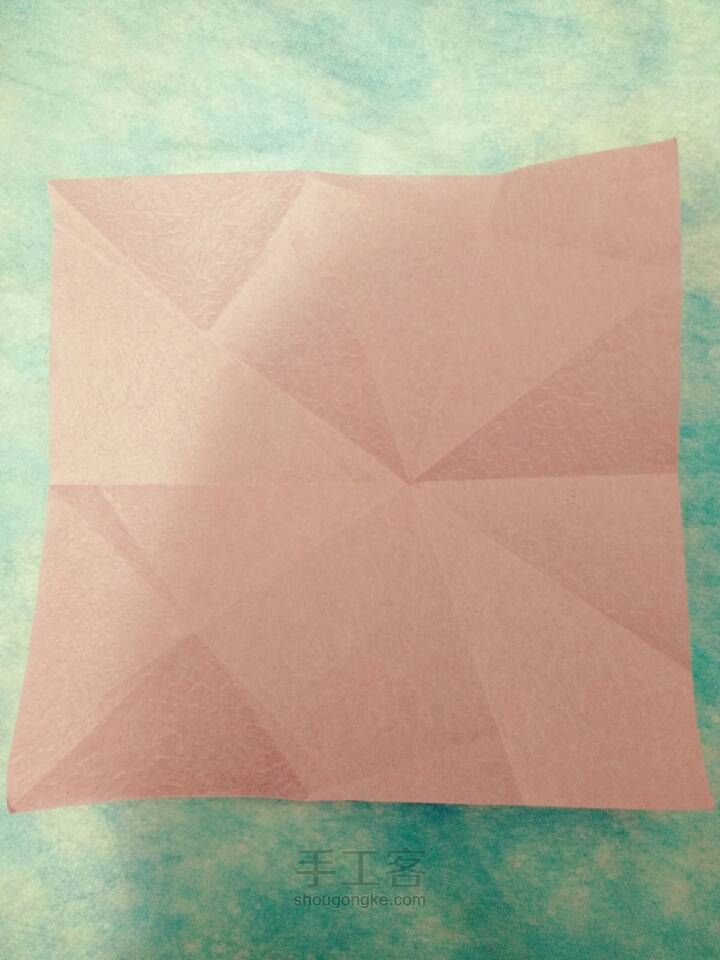 『成説』美腻的樱花🌸折纸教程 第1步