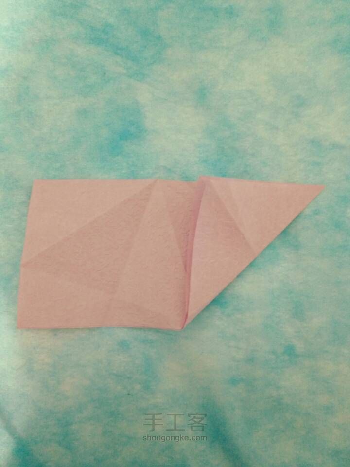 『成説』美腻的樱花🌸折纸教程 第4步