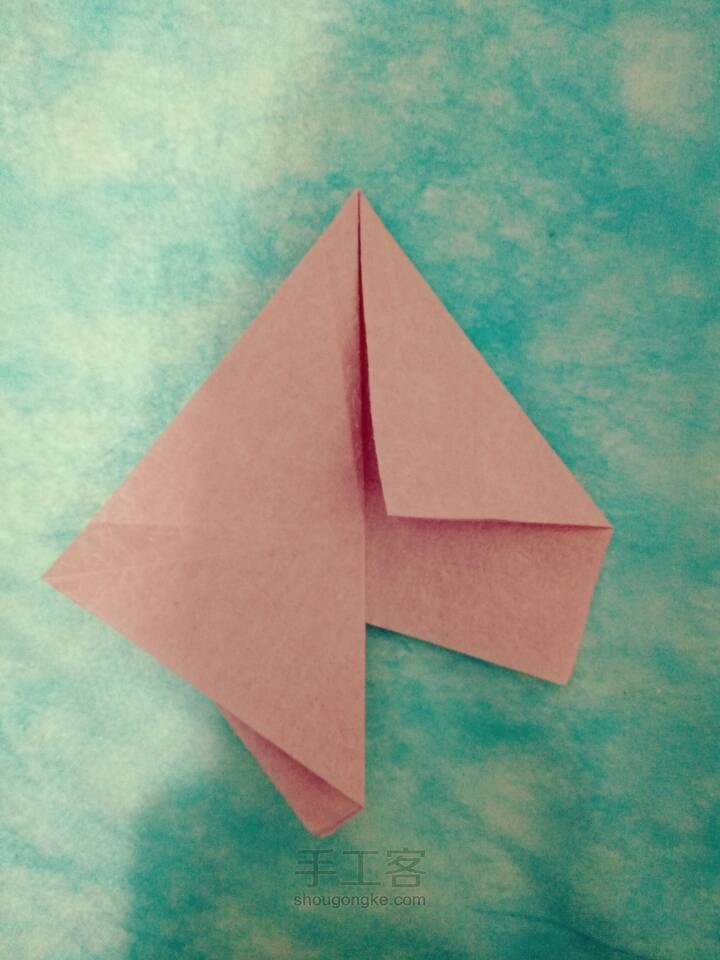 『成説』美腻的樱花🌸折纸教程 第9步