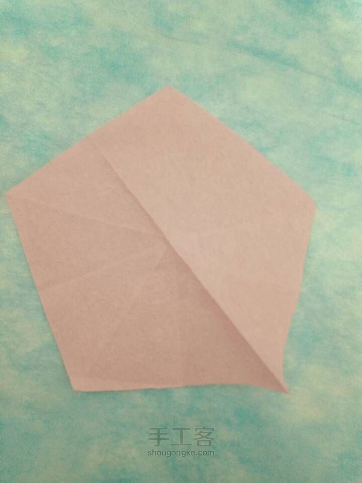 『成説』美腻的樱花🌸折纸教程 第11步