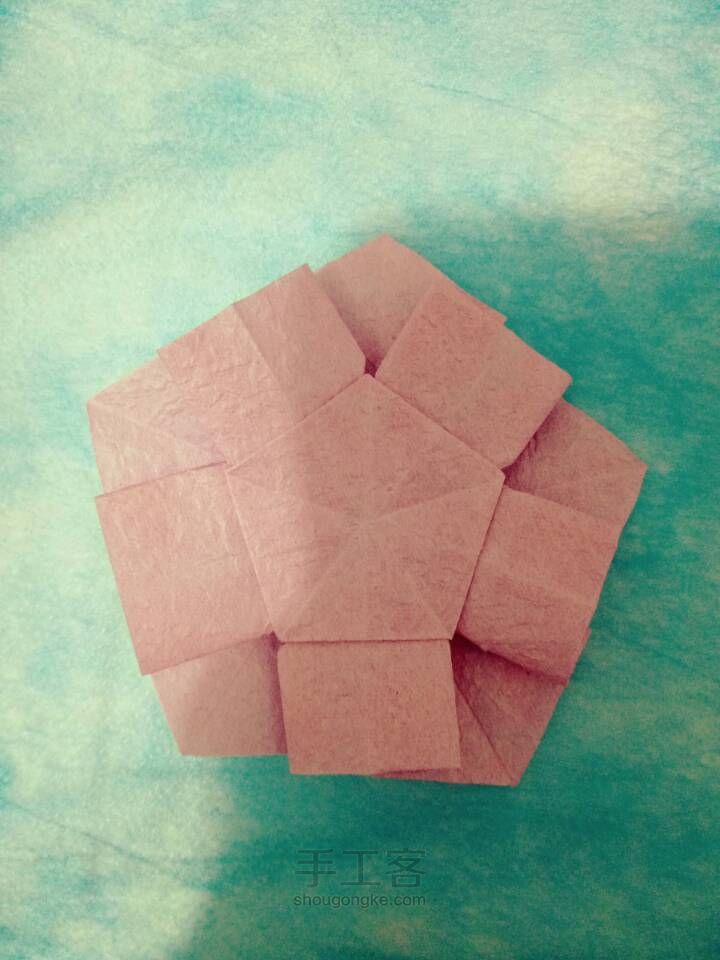 『成説』美腻的樱花🌸折纸教程 第28步
