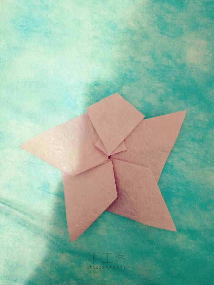 『成説』美腻的樱花🌸折纸教程 第26步