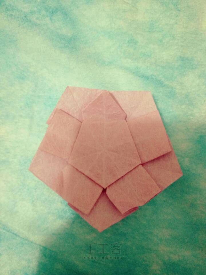 『成説』美腻的樱花🌸折纸教程 第34步