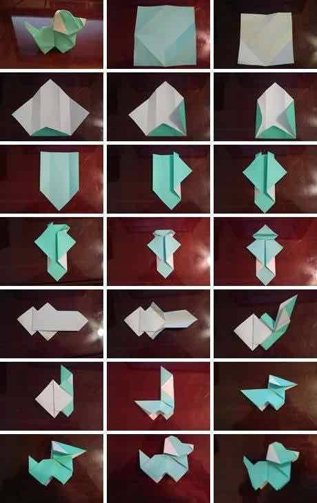 各种折纸1（转） 第8步