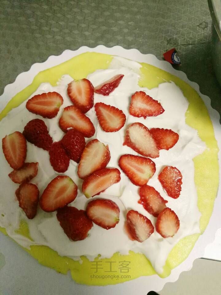 草莓千层蛋糕 第10步