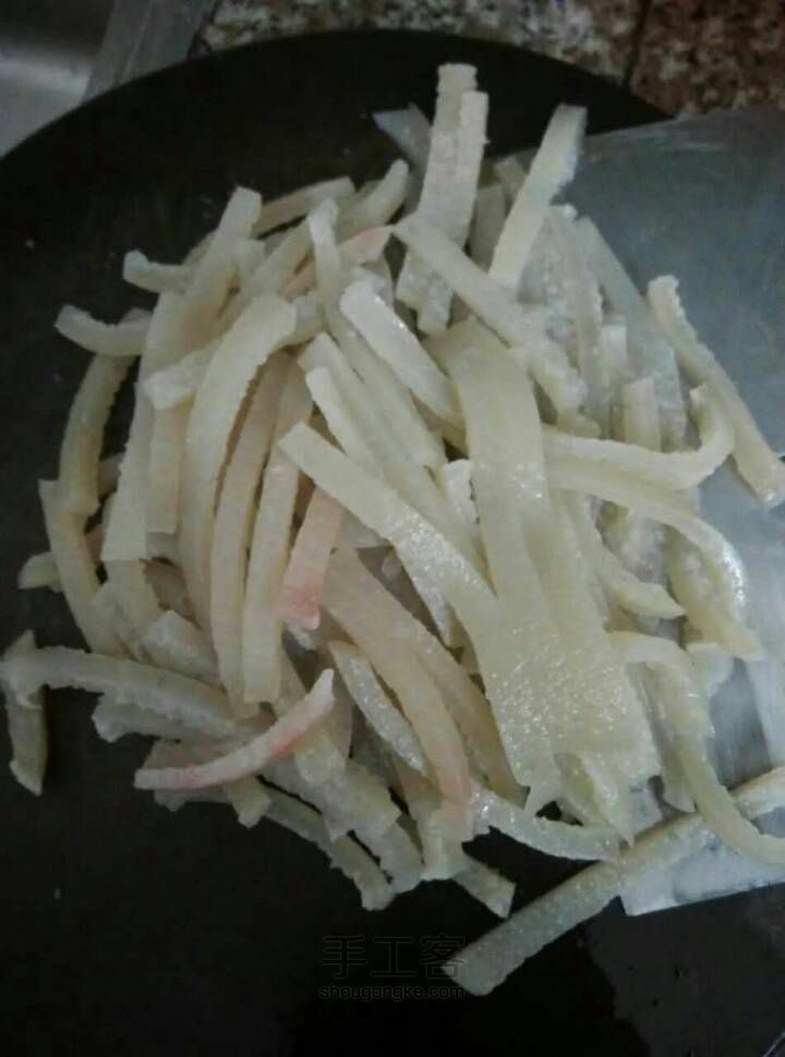 酸辣猪皮 第4步