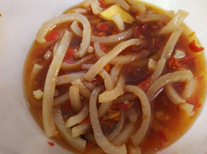 酸辣猪皮 第6步