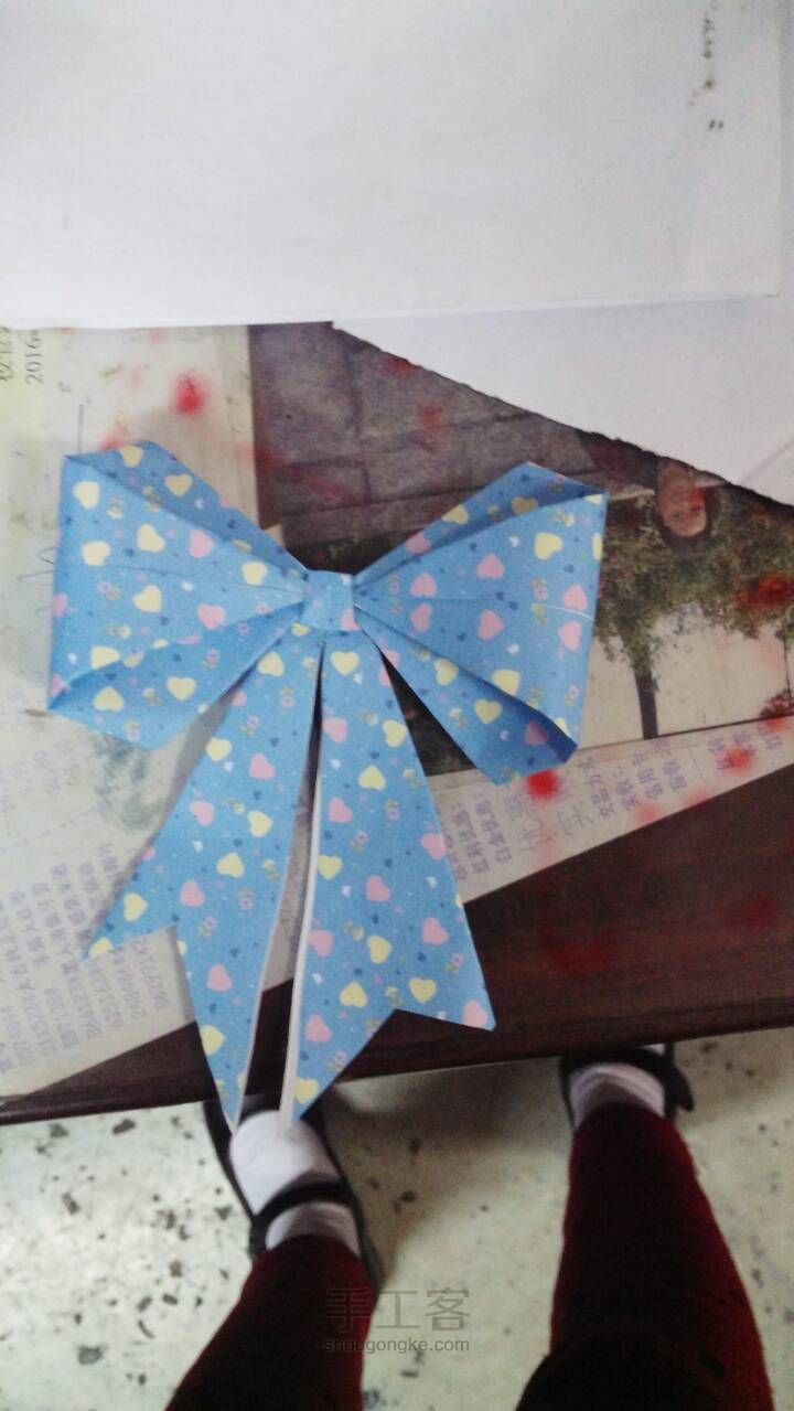 简单漂亮的蝴蝶结 第12步