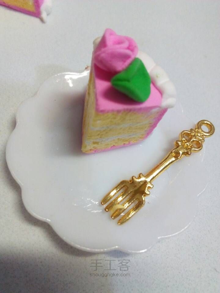 粉玫瑰蛋糕 第22步