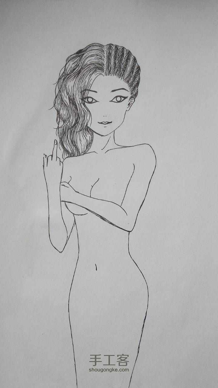 瞎画～蛇… 第2步
