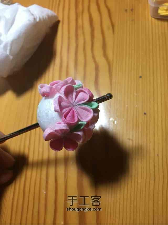 花团锦簇----细工小花球 第19步