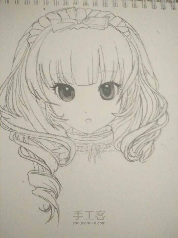 不打底直接画 第4步