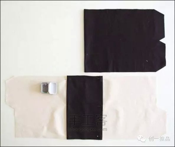 时尚的女布包DIY~装载于独品 第2步