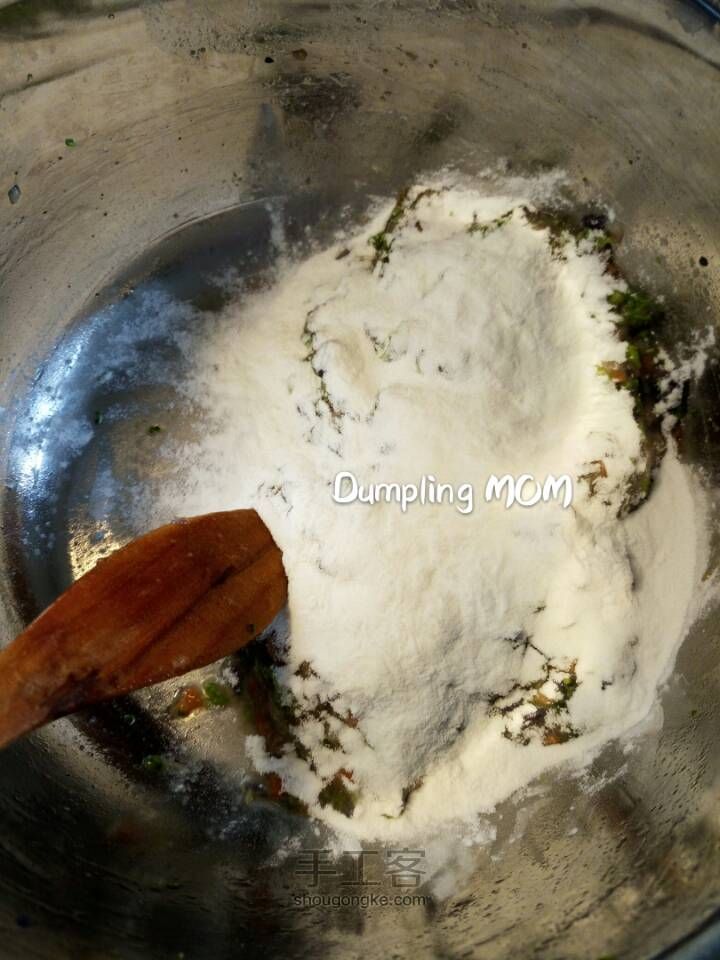【Dumpling MOM】蒸米肉丸+菌菇时蔬蛋汤=营养倍增 第4步