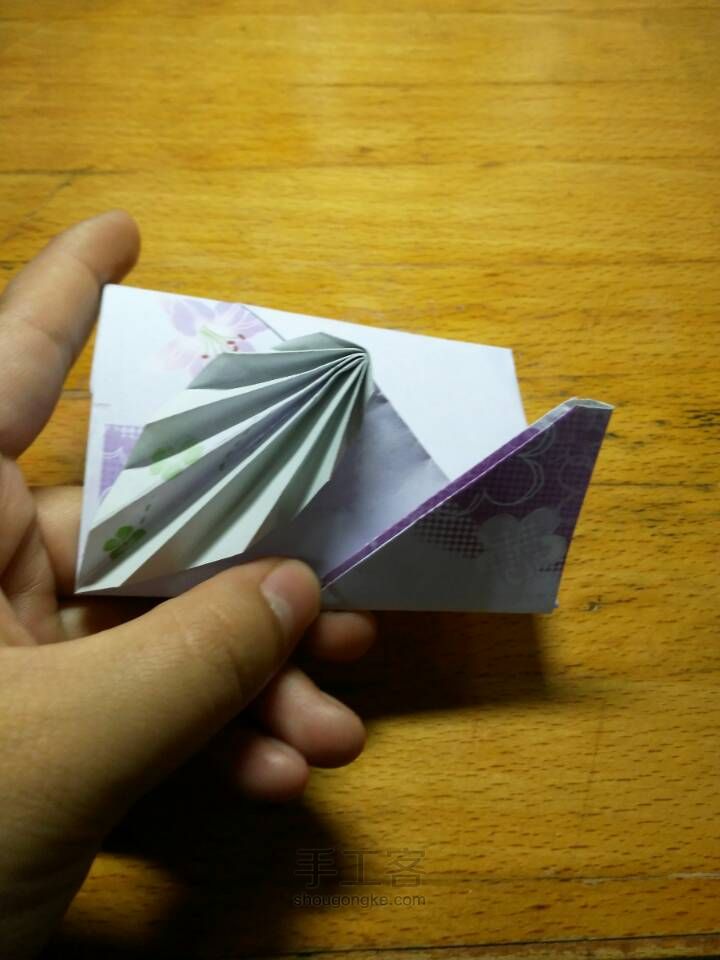 相思叶——折信纸 第21步