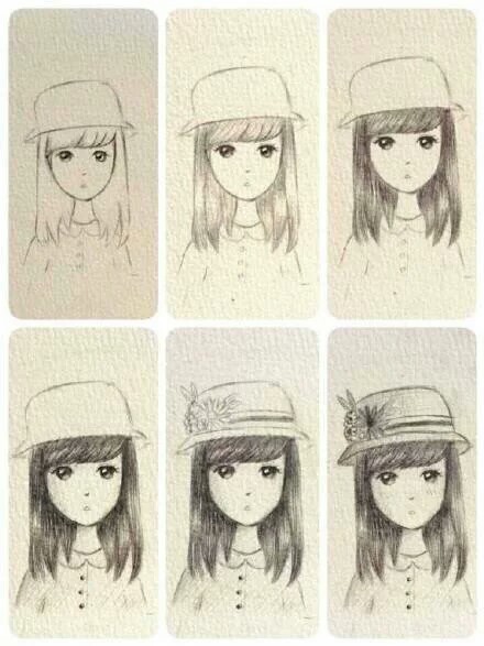 铅笔画专题~ 第4步